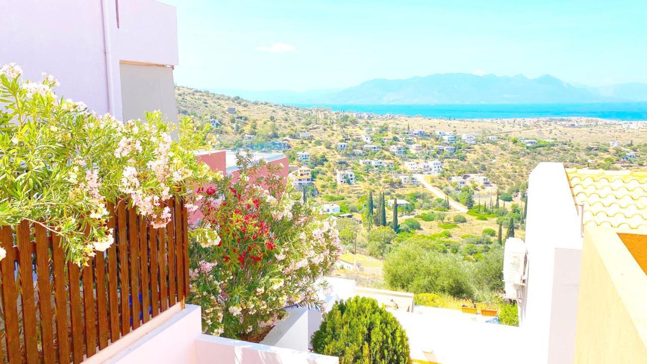 Villa Harmonia Aegina Bagian luar foto