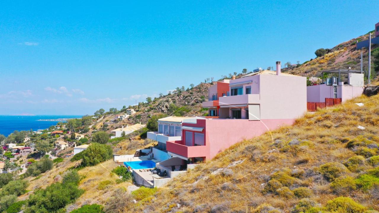 Villa Harmonia Aegina Bagian luar foto