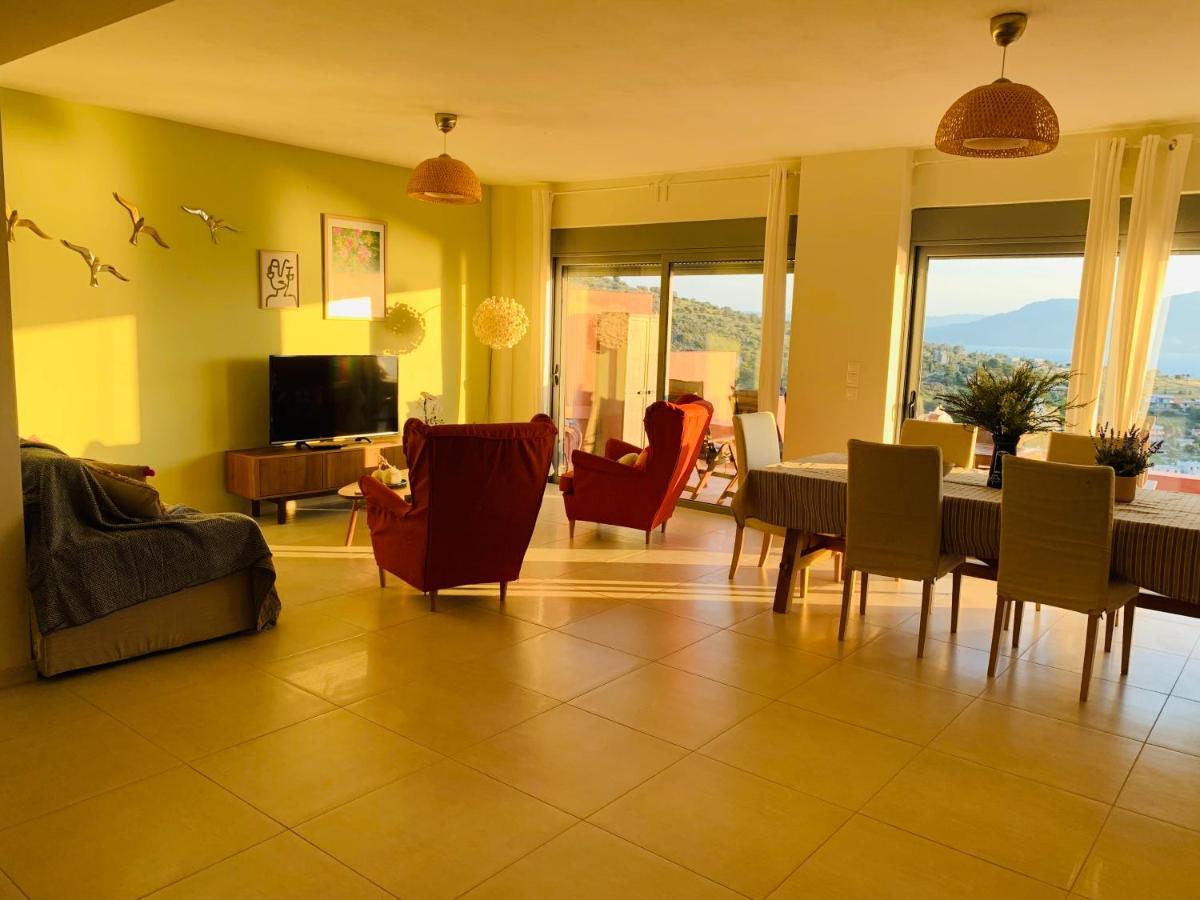 Villa Harmonia Aegina Bagian luar foto