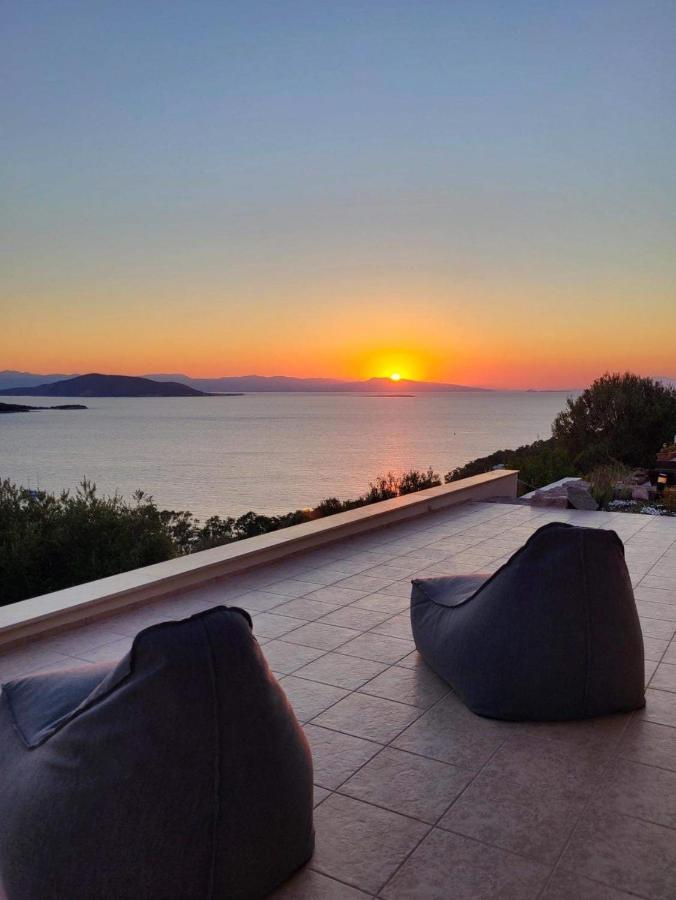 Villa Harmonia Aegina Bagian luar foto