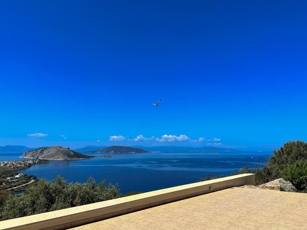 Villa Harmonia Aegina Bagian luar foto